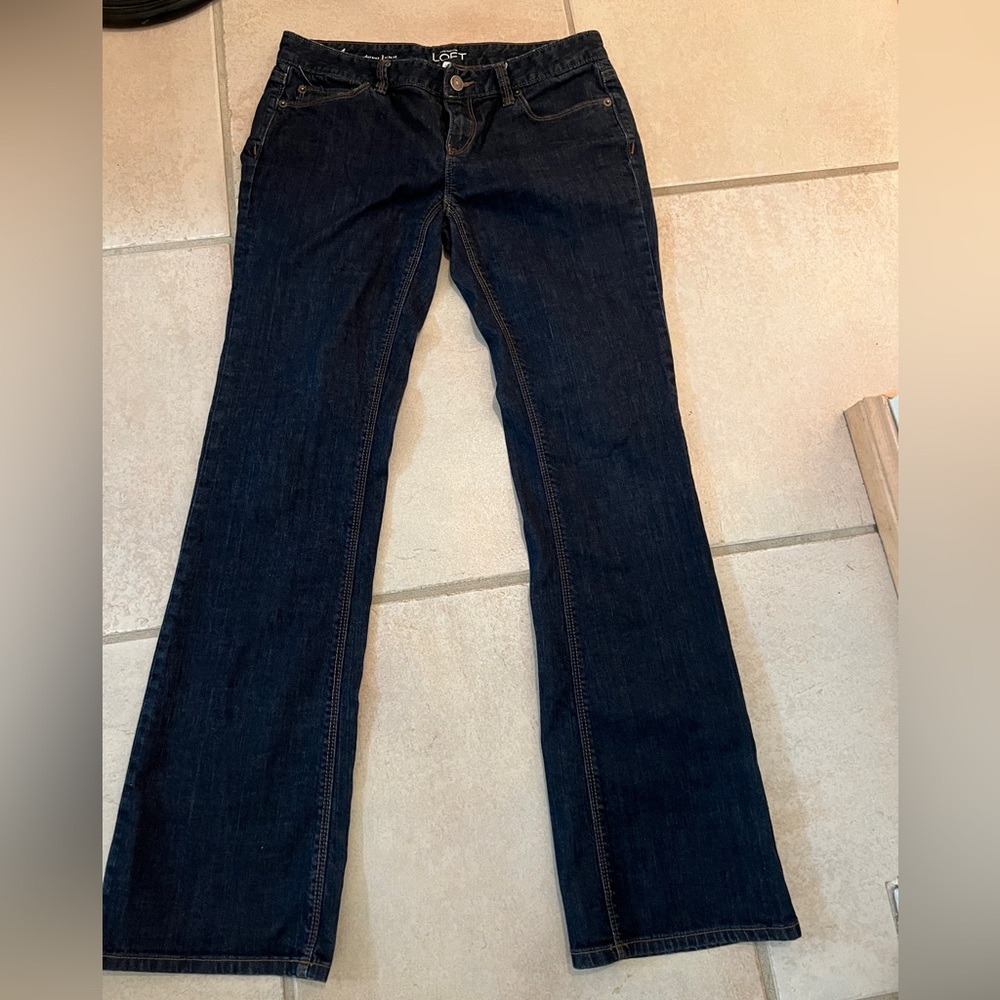 Ann Taylor Loft Modern Boot Jeans